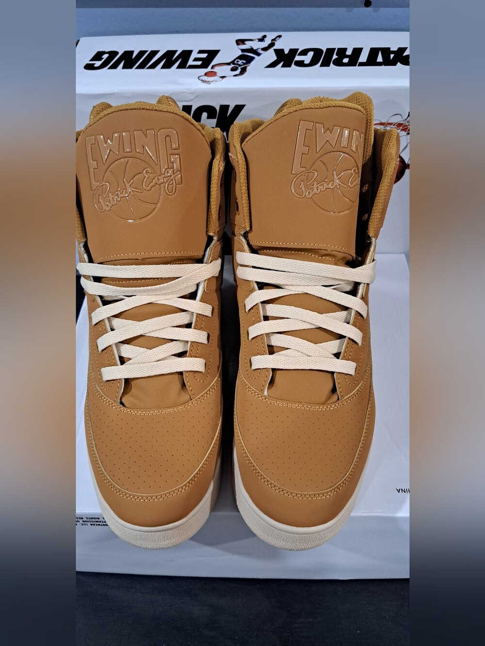 Patrick High-Top Sneakers in Wheat